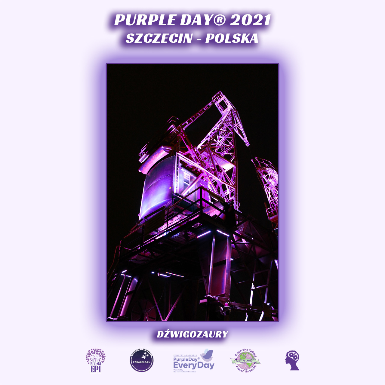 Zdjęcie Purple Day 2021 - Dzwigozaury